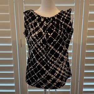 NWT Calvin Klein Sleeveless Blouse Petite Medium